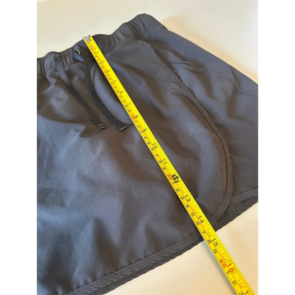 Patagonia Black Active Hiking Skort with Drawstring Elastic Waist | Size Small